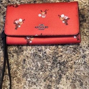 Authentic Coach Wristlet
